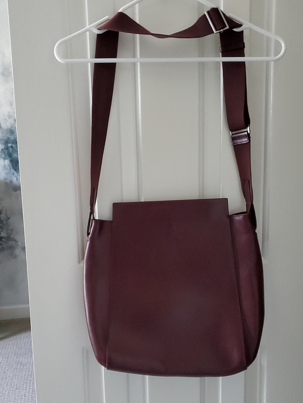 Everlane Form Bag, Burgundy